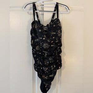 Black and Gold Torrid swimsuit